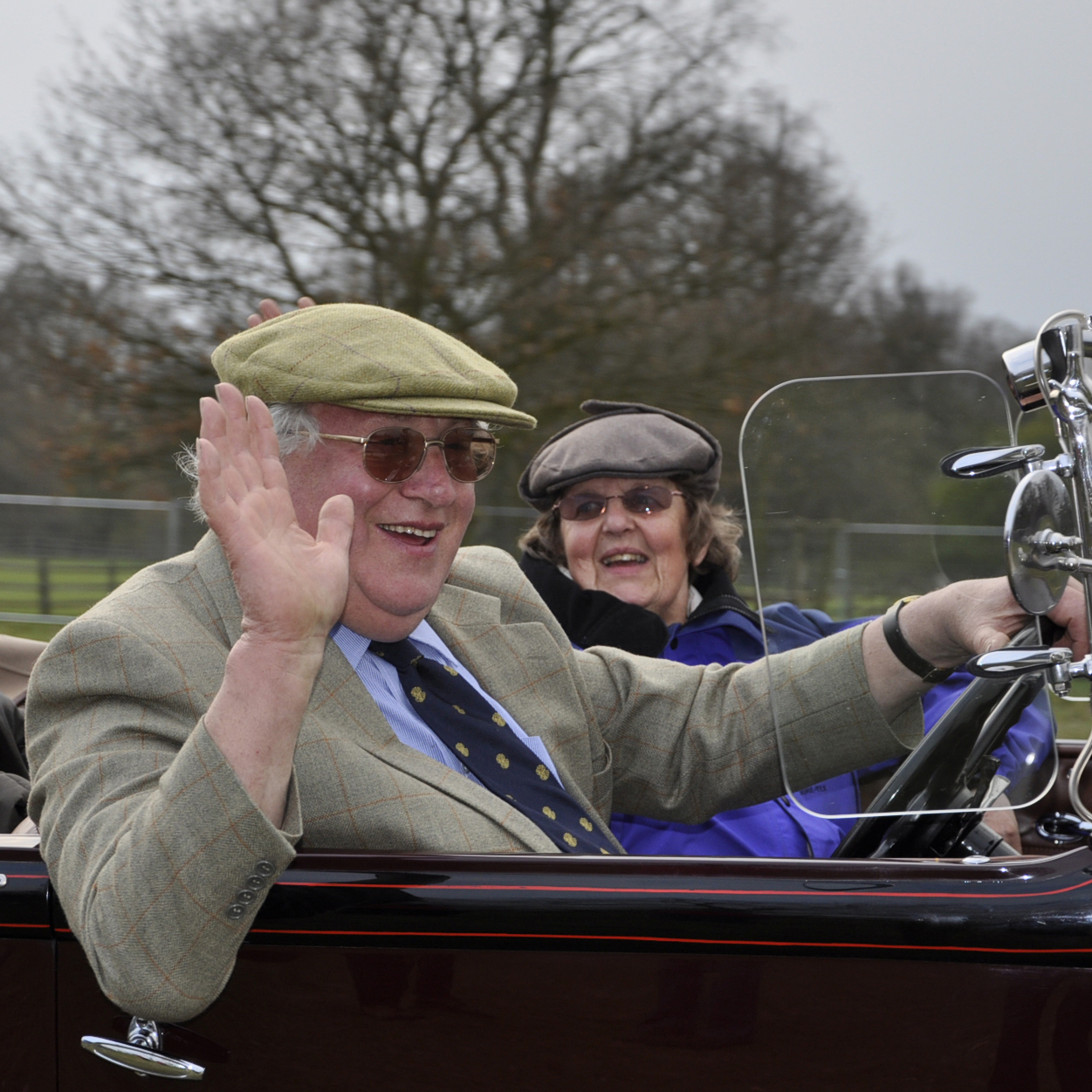 July 2012 - Michael and Margaret Mart raising money for Charity